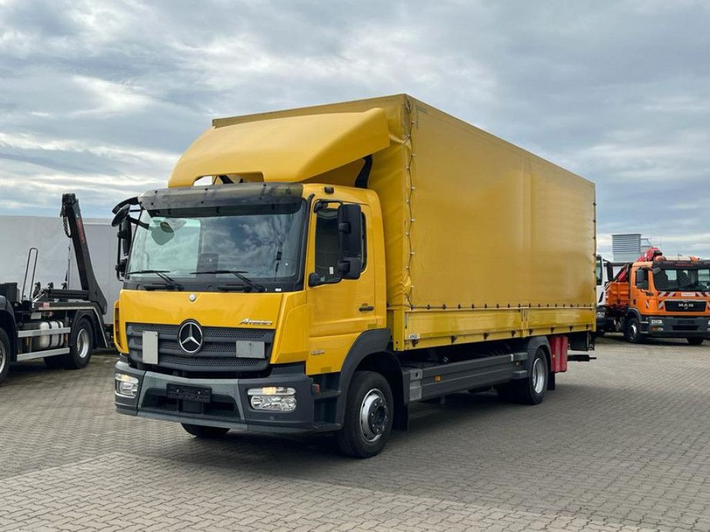 Mercedes-Benz Atego 1224 L Pritsche LBW LBW 1.5to - Camión caja abierta: foto 1 Mercedes-Benz Atego 1224 L Pritsche LBW LBW 1.5to - Camión caja abierta: foto 1