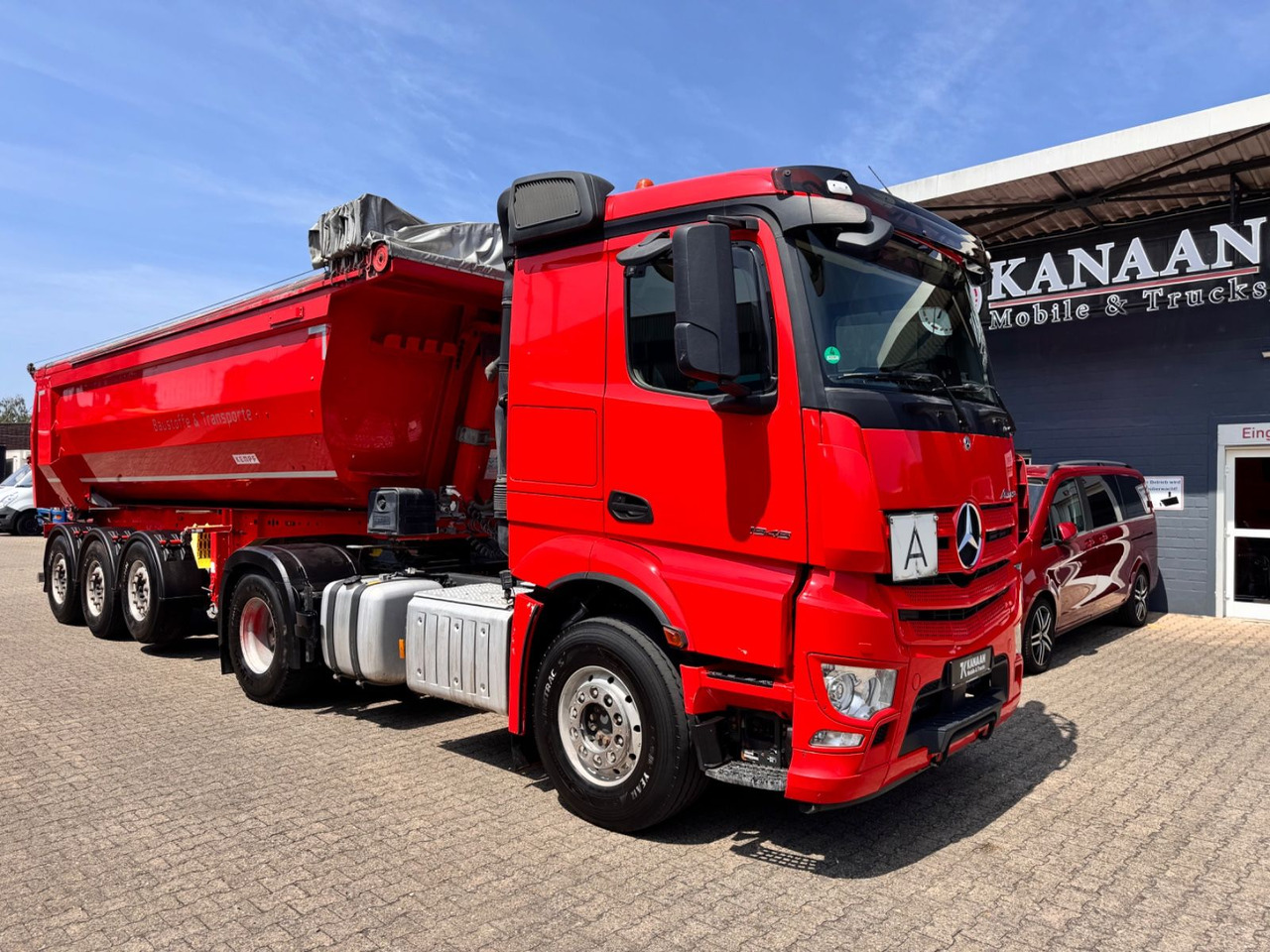 Mercedes-Benz 1846 Actros LS Kipphydraulik Alcoa - Cabeza tractora: foto 1 Mercedes-Benz 1846 Actros LS Kipphydraulik Alcoa - Cabeza tractora: foto 1