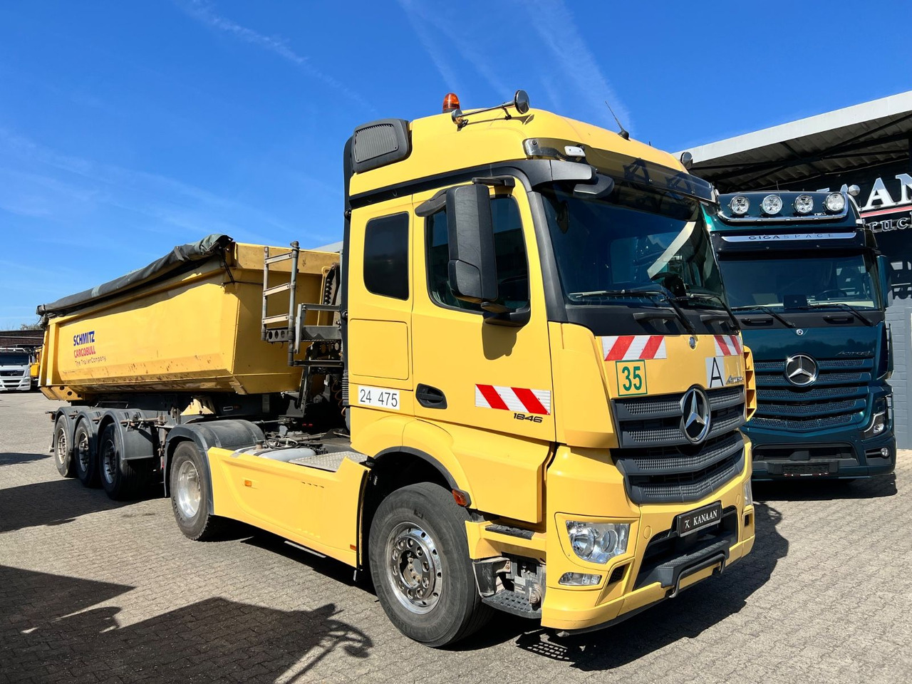 Mercedes-Benz 1846 LS Actros L StreamSpace Hydraulik - Cabeza tractora: foto 1 Mercedes-Benz 1846 LS Actros L StreamSpace Hydraulik - Cabeza tractora: foto 1