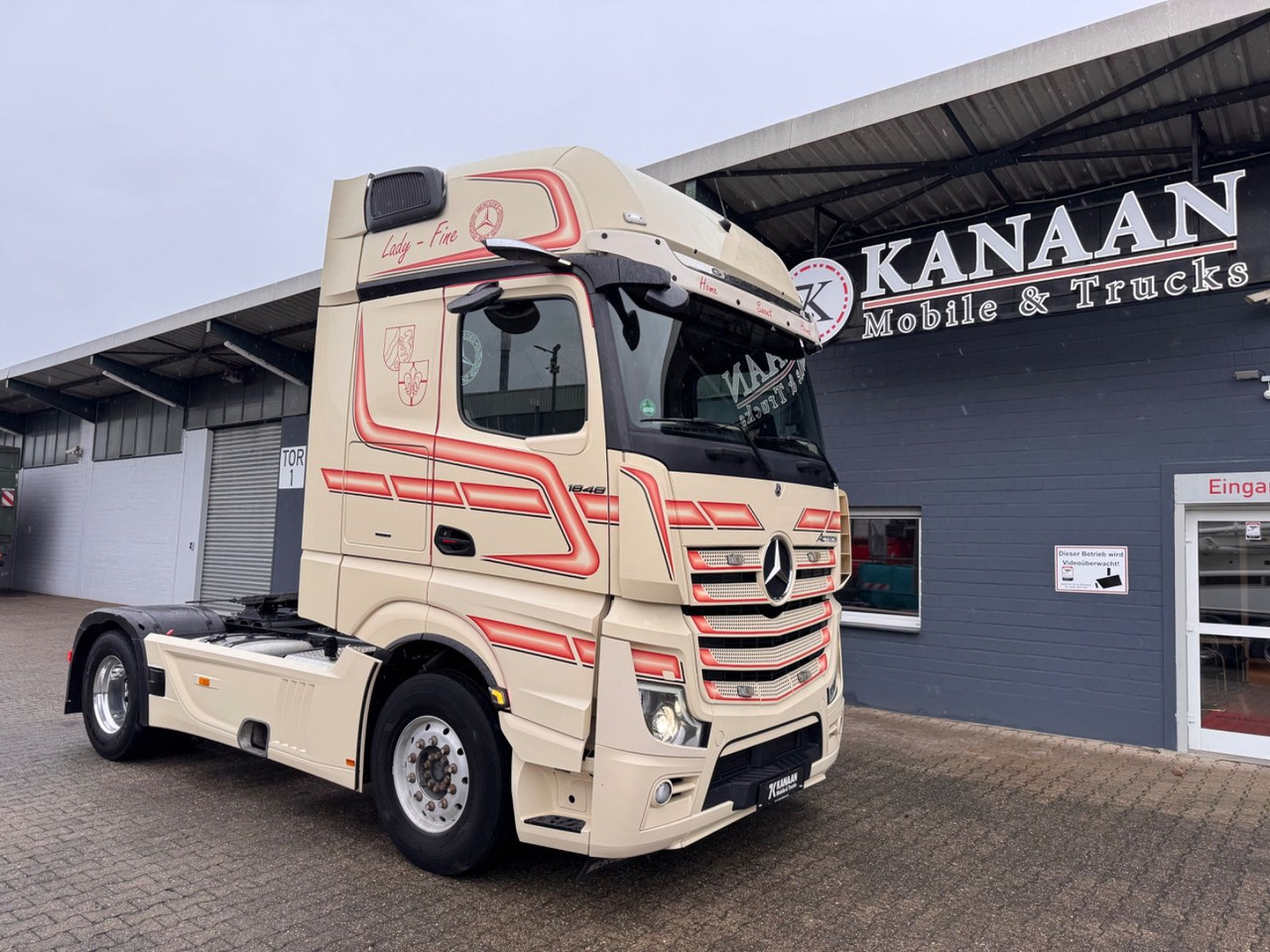 Mercedes-Benz 1848 LS Actros 5 GigaSpace Blatt/Luft - Cabeza tractora: foto 3 Mercedes-Benz 1848 LS Actros 5 GigaSpace Blatt/Luft - Cabeza tractora: foto 3