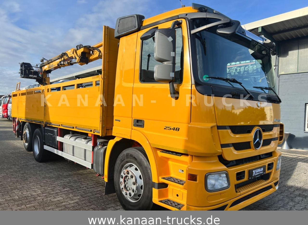 Mercedes-Benz Actros L 2548 6x2 Retarder ATLAS AK165.2VB - Camión grúa: foto 2 Mercedes-Benz Actros L 2548 6x2 Retarder ATLAS AK165.2VB - Camión grúa: foto 2