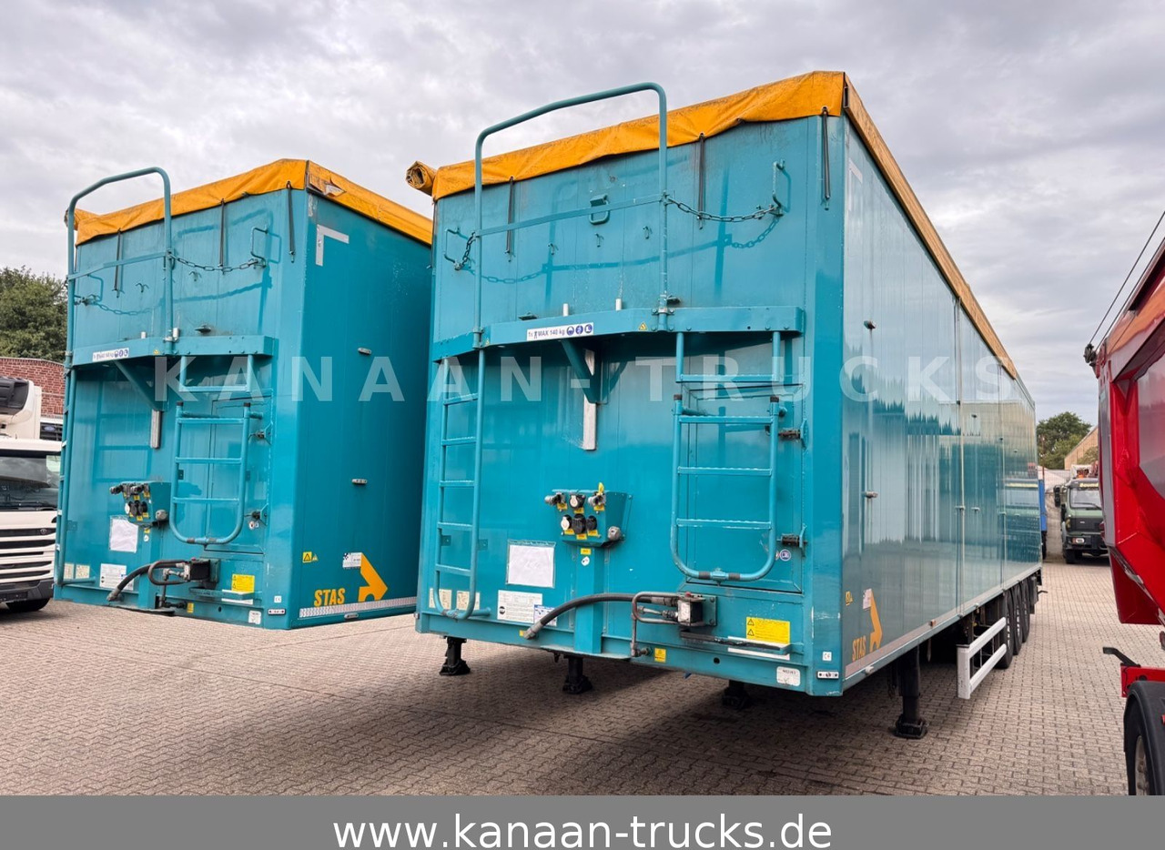 Stas S 300 ZX Walkingfloor Schubboden 2 x Vorhanden - Semirremolque piso movil: foto 1 Stas S 300 ZX Walkingfloor Schubboden 2 x Vorhanden - Semirremolque piso movil: foto 1