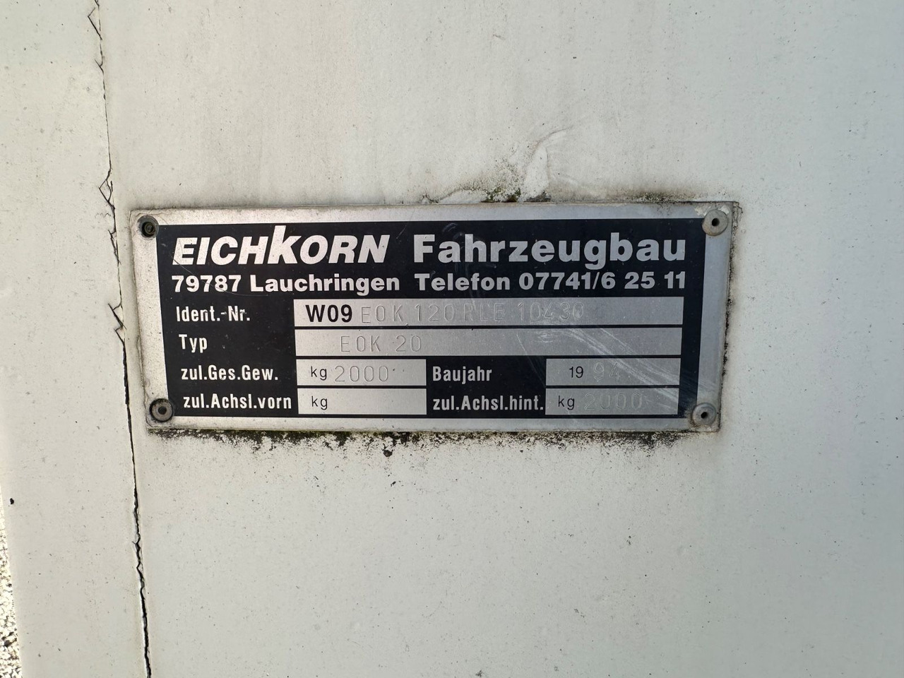 Eichkorn E0K20 Fahrradanhänger - Remolque caja cerrada: foto 5 Eichkorn E0K20 Fahrradanhänger - Remolque caja cerrada: foto 5